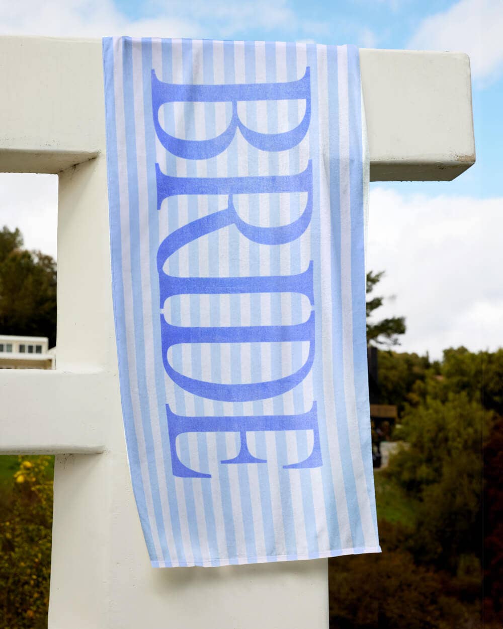 Coastal Bride Beach Towel