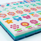 Mahjong Crystal Prism Blue