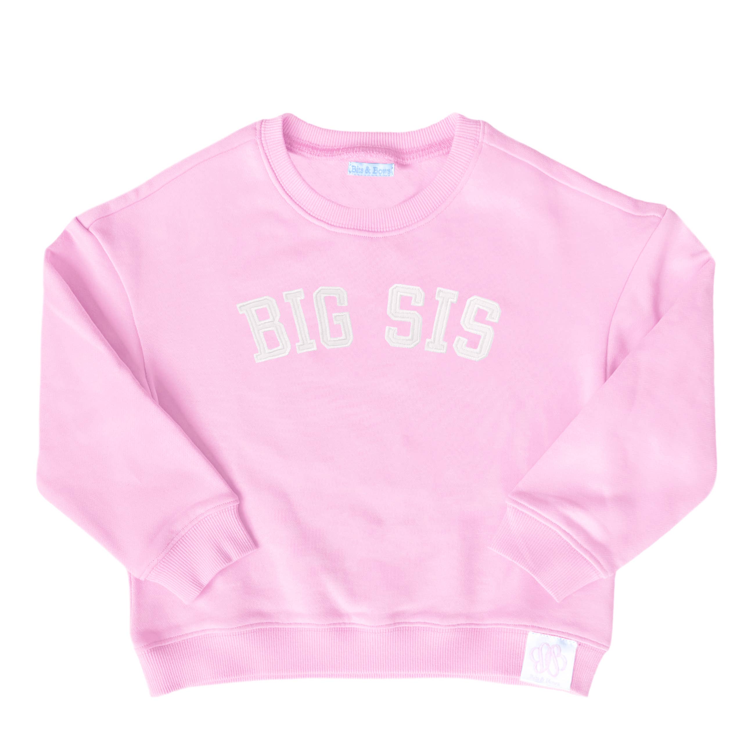 Big Sis Sweatshirt (sizes 12m - 8): 2T