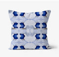 Mia Decorative Abstract Mid-Century Art Throw Pillow: 18x18