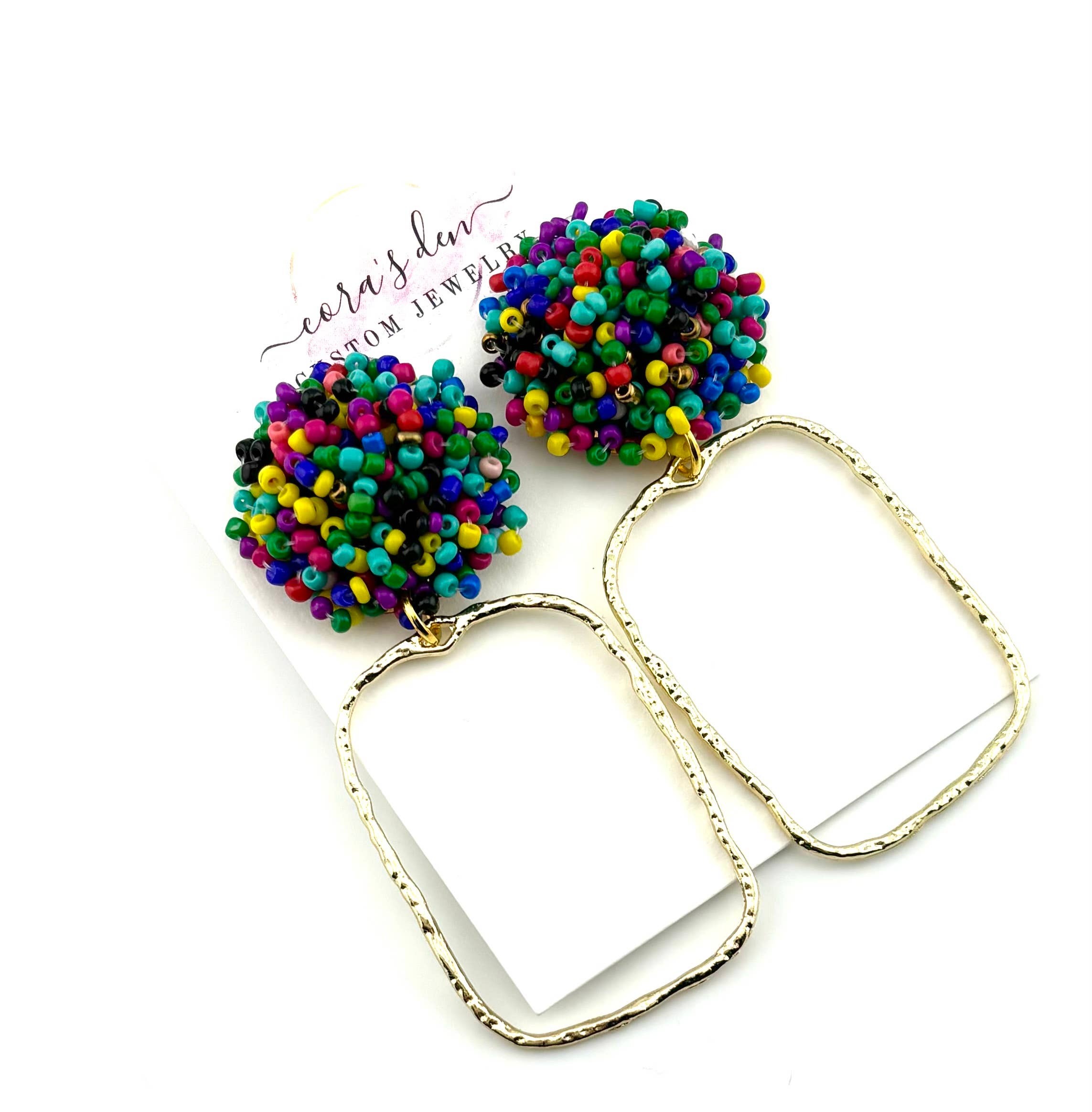 Confetti Drop Earrings 