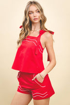 Red Wave Top