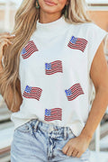 Firecracker Flag Top