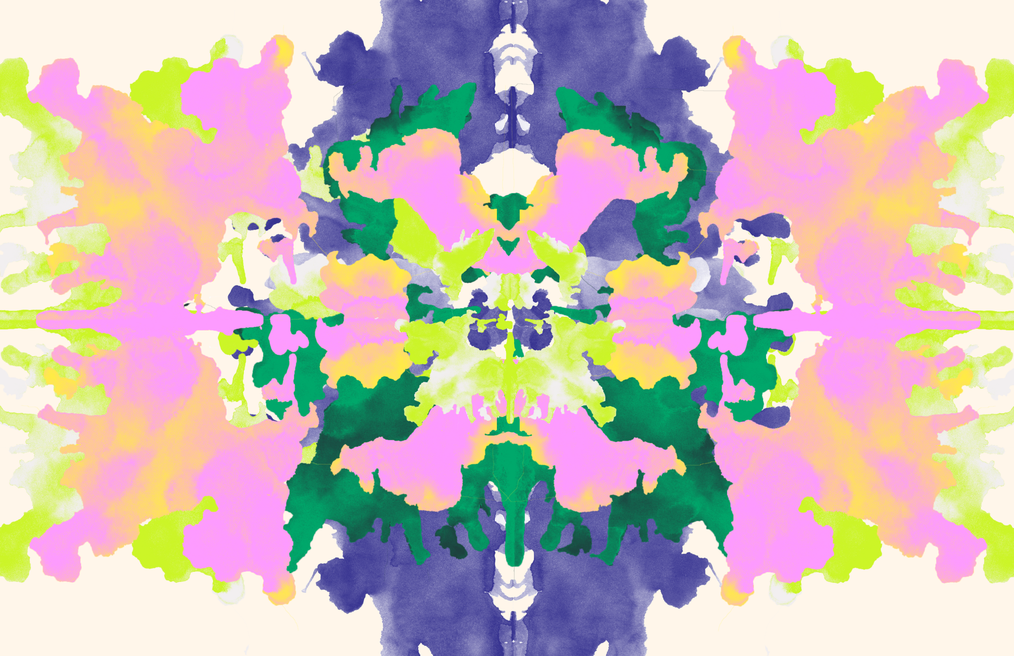 INK BLOTS insert set of 10