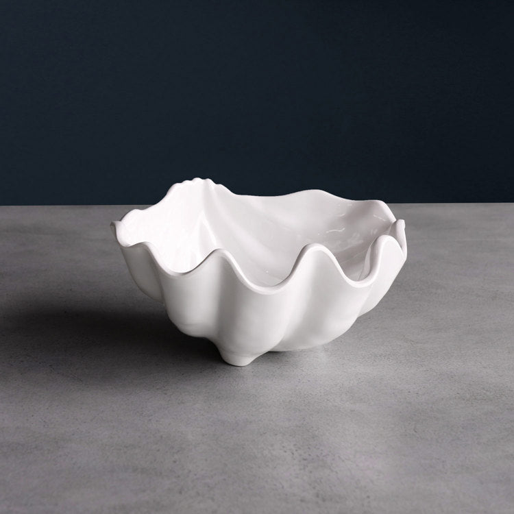 VIDA Ocean Shell Sm Bowl (White)