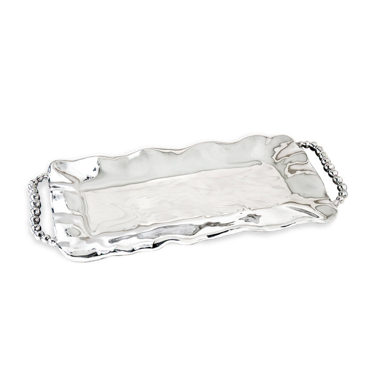 PEARL Perla Long Rect Tray with Handles