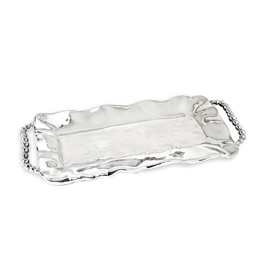 PEARL Perla Long Rect Tray with Handles