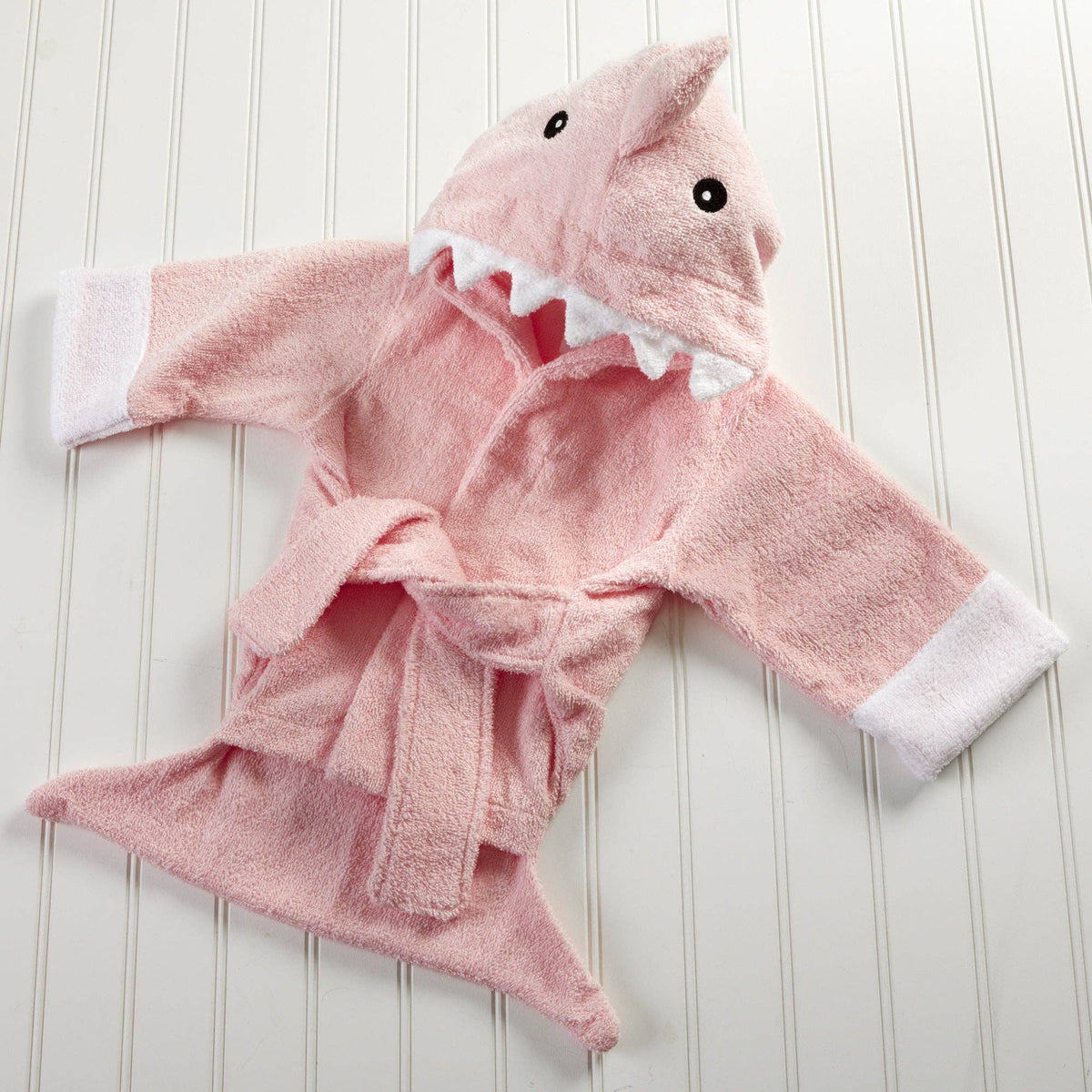 Shark Robe Let the Fin Begin Pink Shark Robe – Hydrangea House Edge