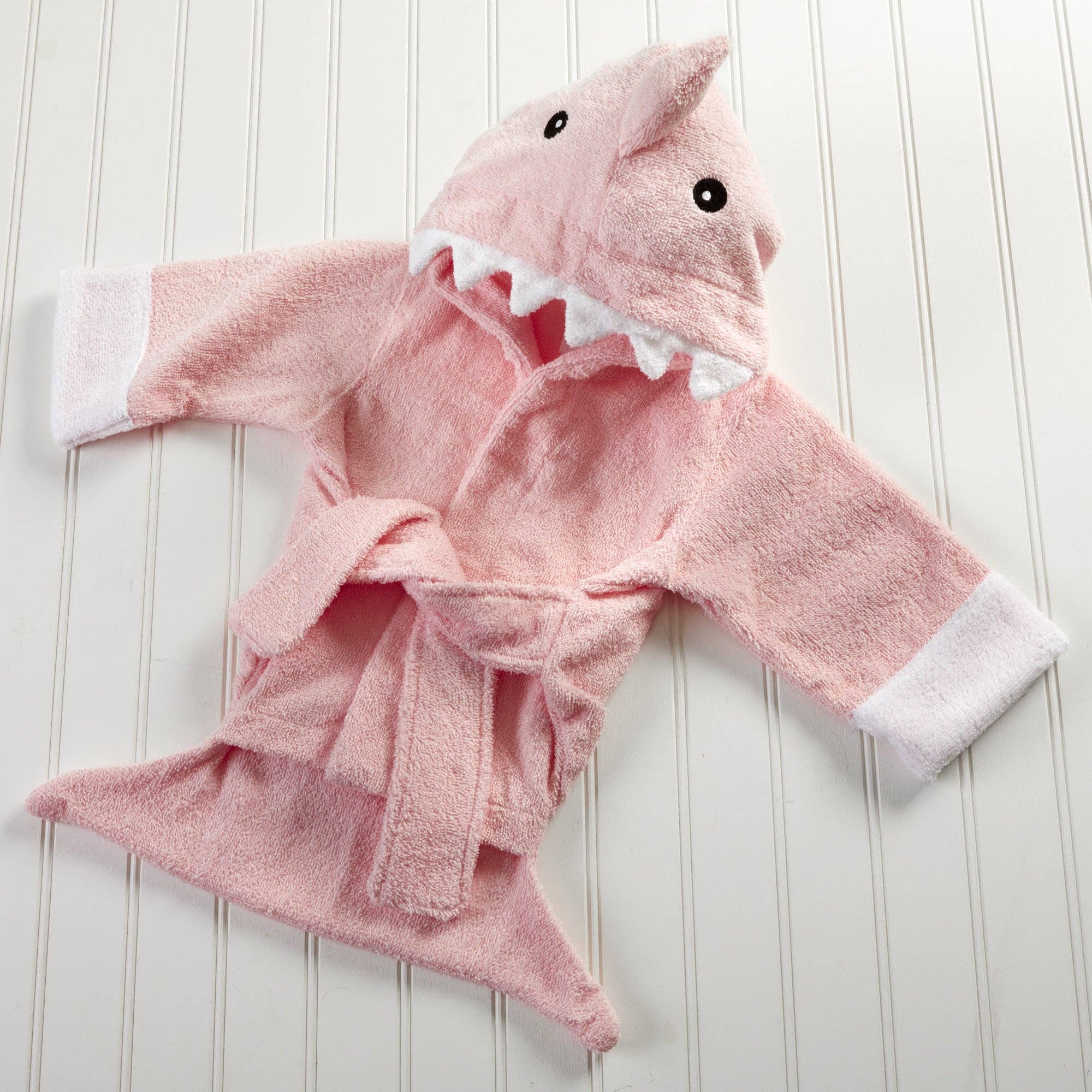 Let the Fin Begin Pink Shark Robe