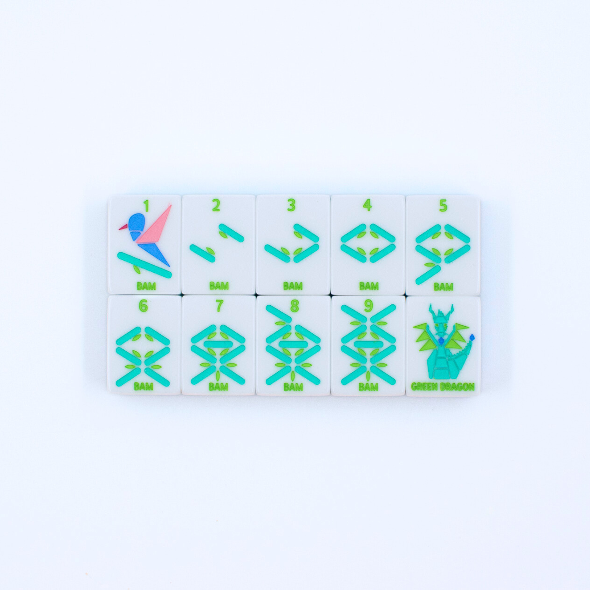 Mahjong Crystal Prism Blue