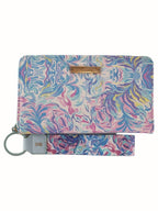 Water Flower Phone Wallet