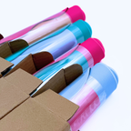 Mahjong Mat- Blue Scallop Color Wave