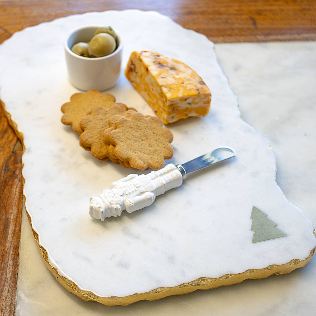 Christmas Tree Metz Serving Board