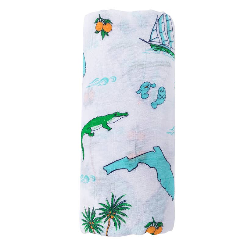 Florida Swaddle Blanket