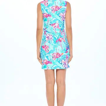 Flamingo Sleeveless Dress