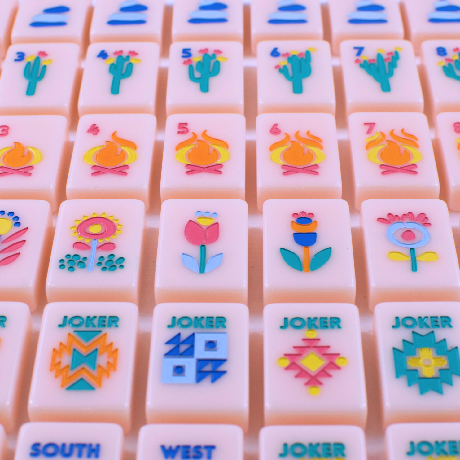 Mahjong Set - The Southwest Series