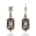 Vintage Inspired Crystal Collar Earring