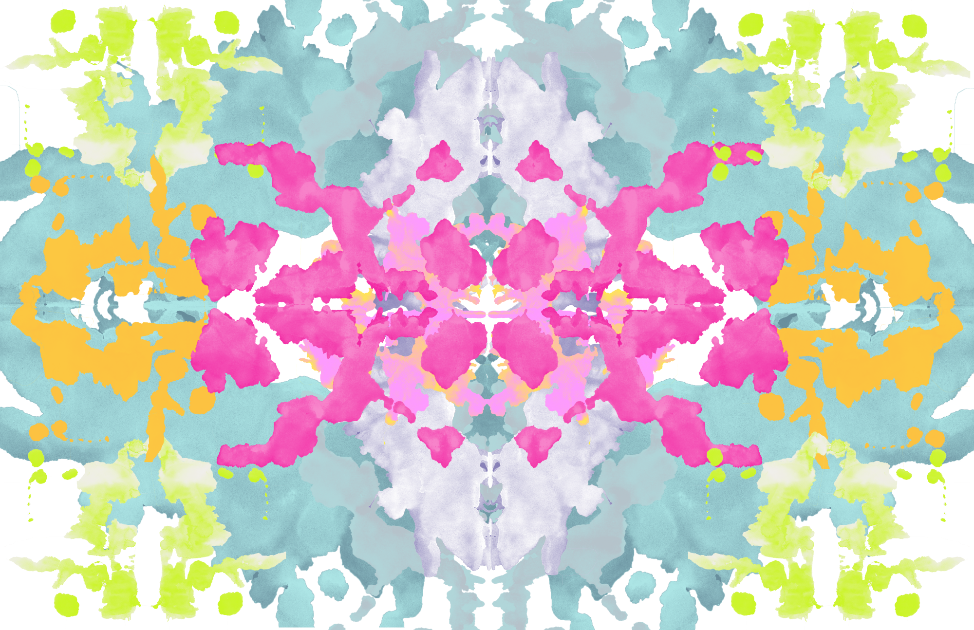 INK BLOTS insert set of 10