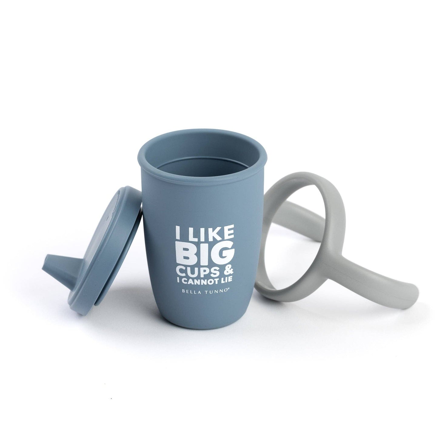 I Like Big Cups Happy Sippy Cup: Blue