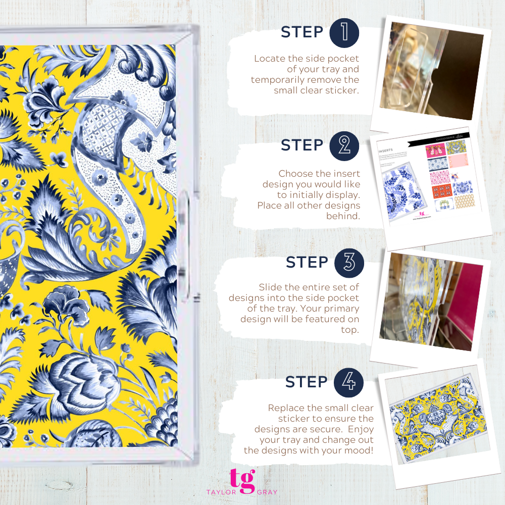 11x17 Acrylic Tray Clear