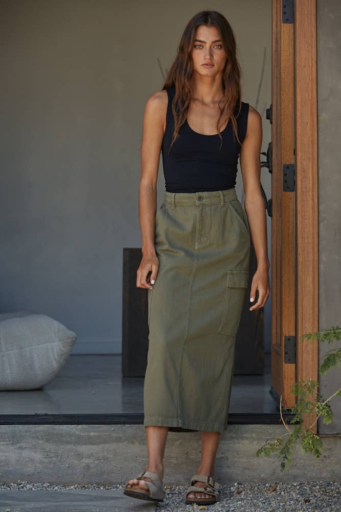 Black Double Tank