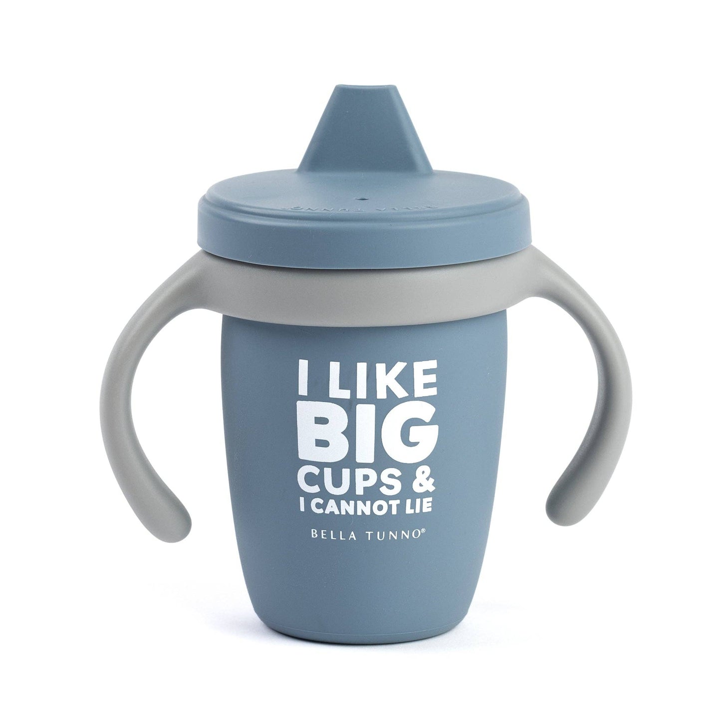 I Like Big Cups Happy Sippy Cup: Blue