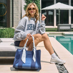 Case-Mate Something Navy Twilly Jelly Tote Bag