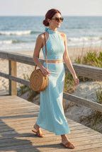 Seaside Chevron Set