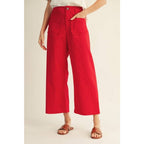 Scarlet Scallop Pants
