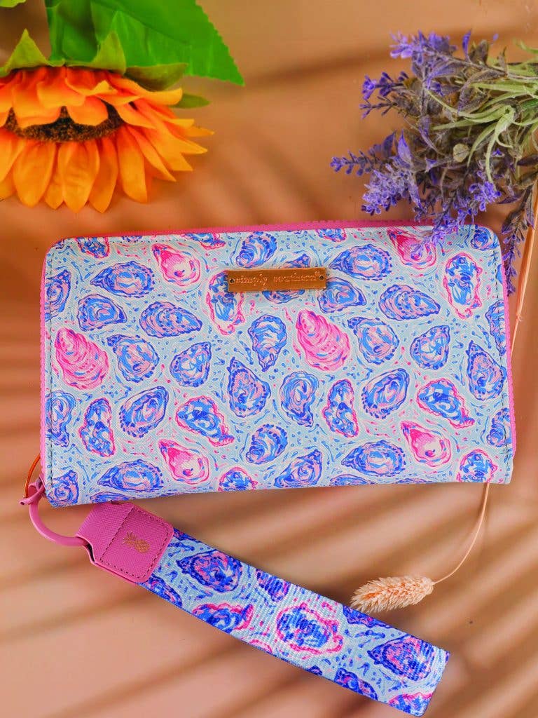 Water Flower Phone Wallet