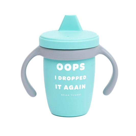 Dropped it Again Happy Sippy Cup: Blue