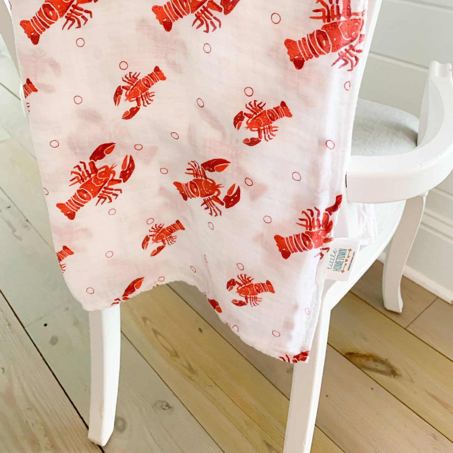 Heads or Tails Swaddle Blanket