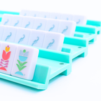 MAHJONG RACKS- Solid Macaron Blue