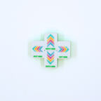 Mahjong Set- Crystal Confetti Lemon-Lime