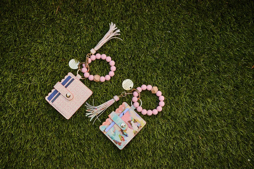 Brooks Avenue Keychain Wristlet Wallet: One Size