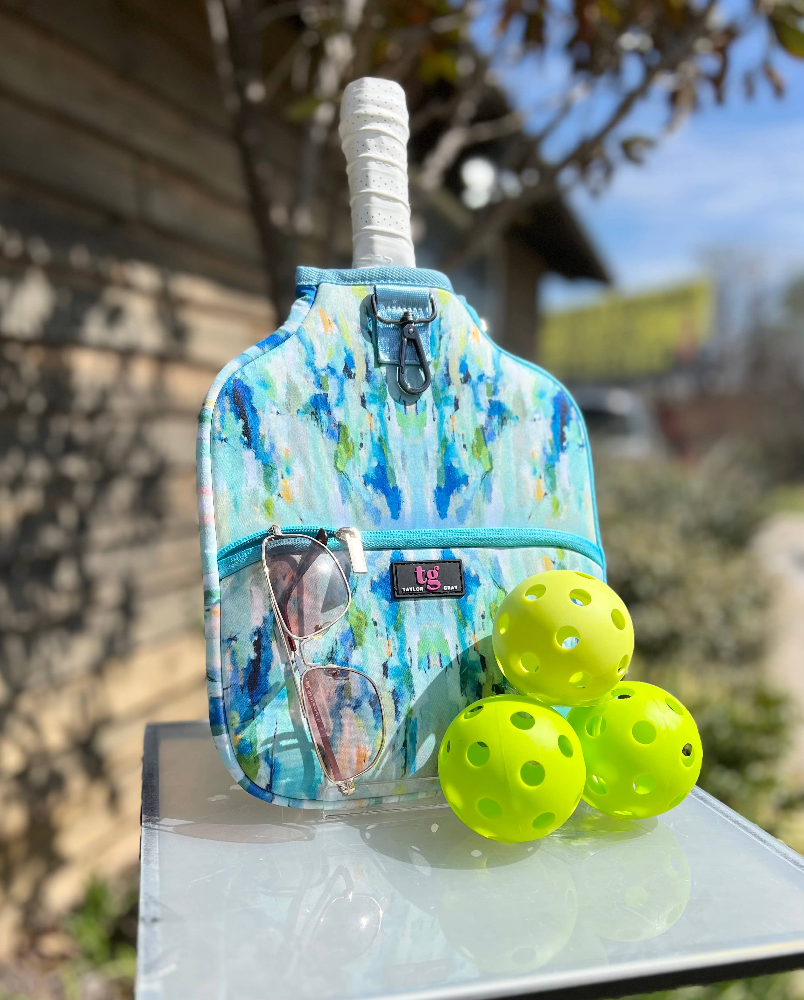 Wintergreen Pickleball Paddle Cover | Laura Park