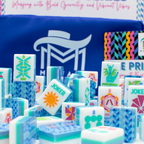 Mahjong Crystal Prism Blue