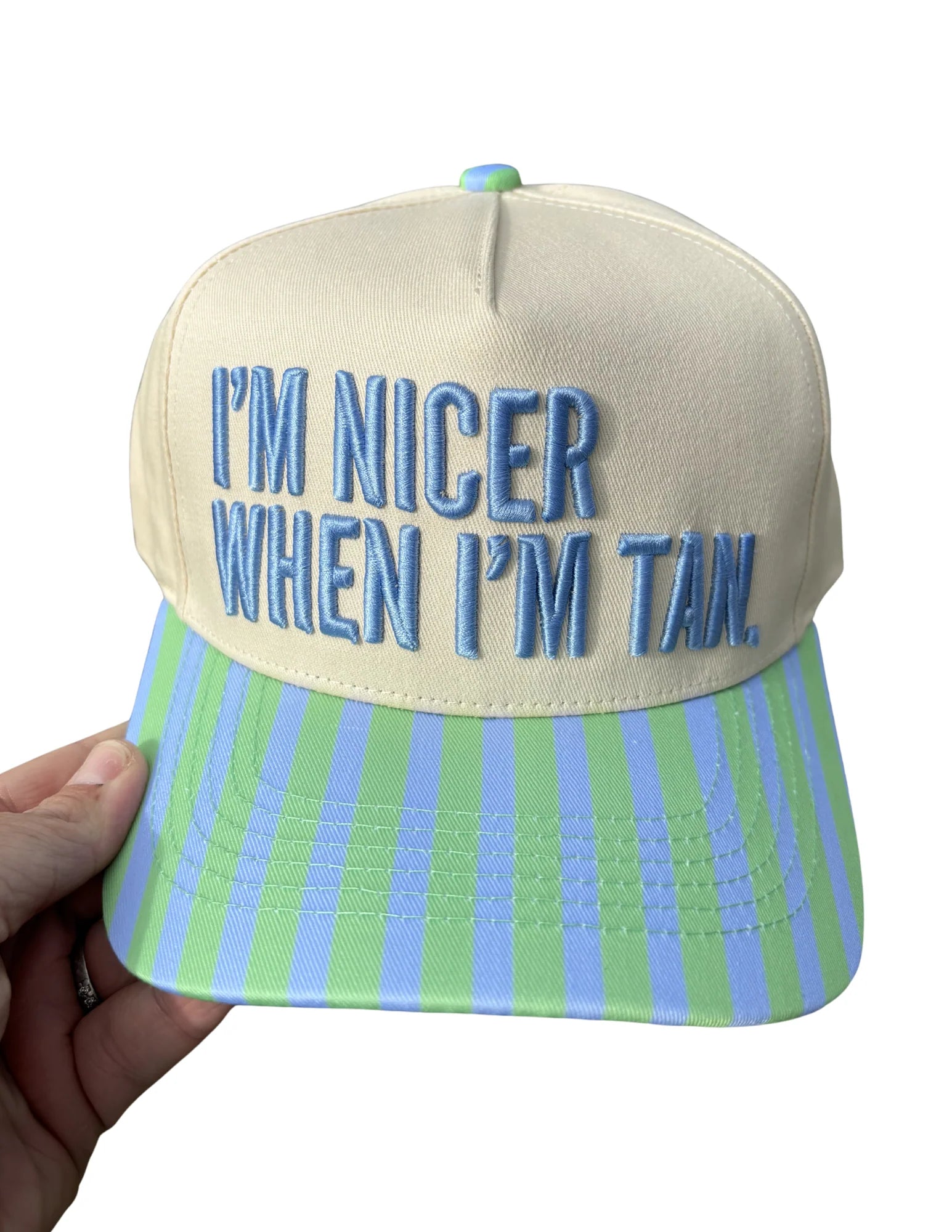 I'm Nicer When I'm Tan Hat