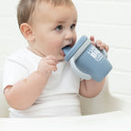 I Like Big Cups Happy Sippy Cup: Blue