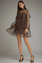 Lenora Leopard Dress