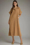Camilla Camel Dress