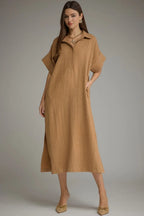 Camilla Camel Dress