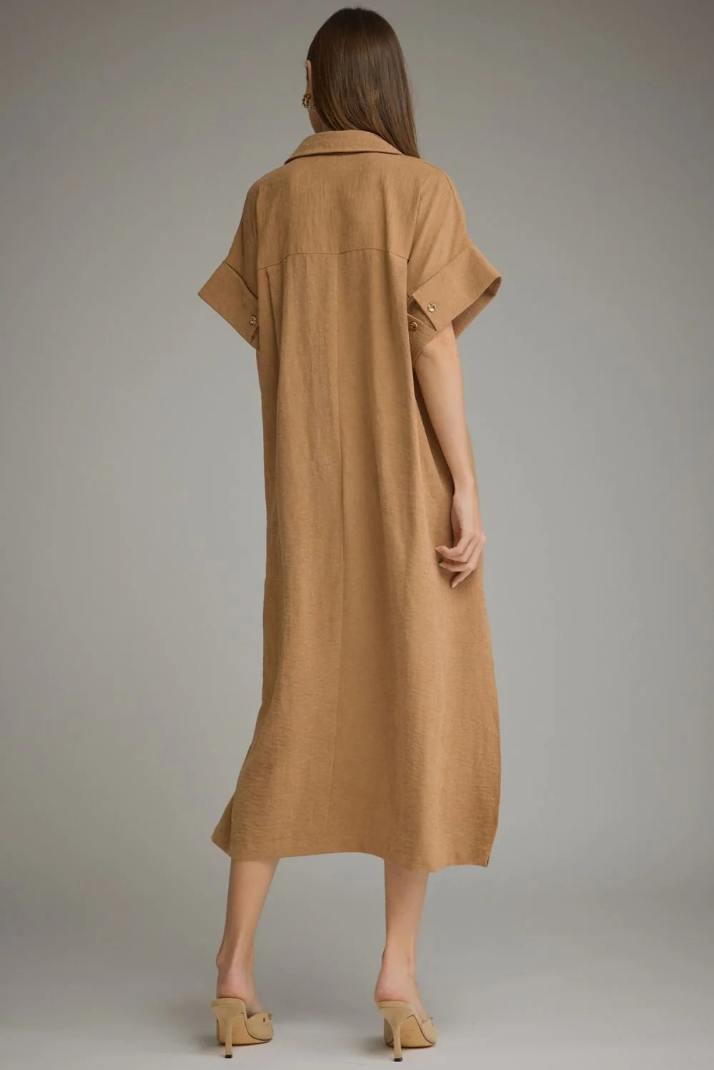 Camilla Camel Dress