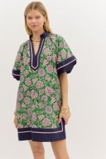Flirty Fall Floral Dress