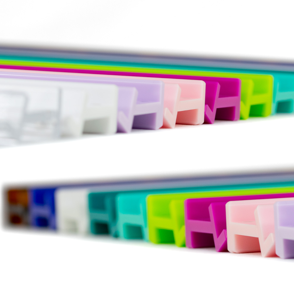 MAHJONG RACKS- Solid Macaron Blue