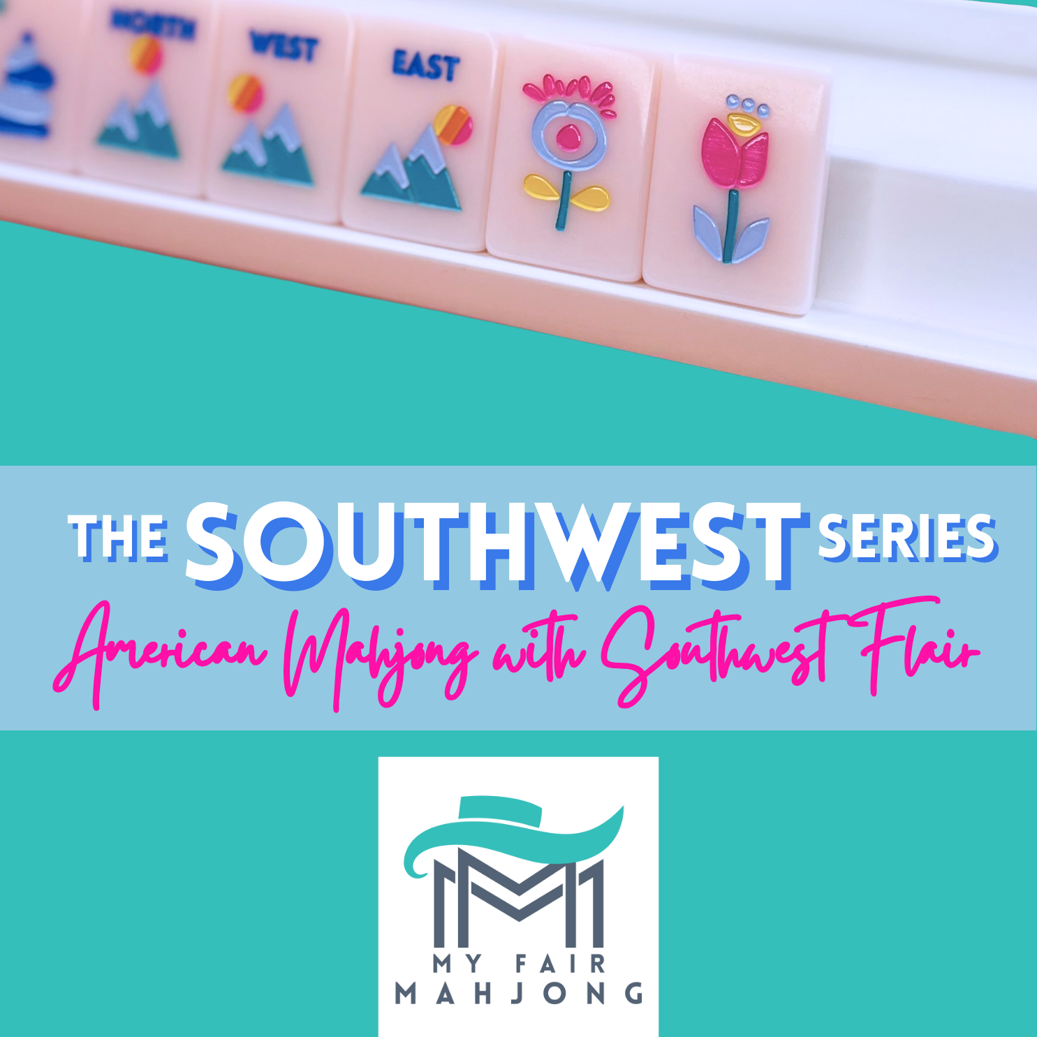 Mahjong Set - The Southwest Series