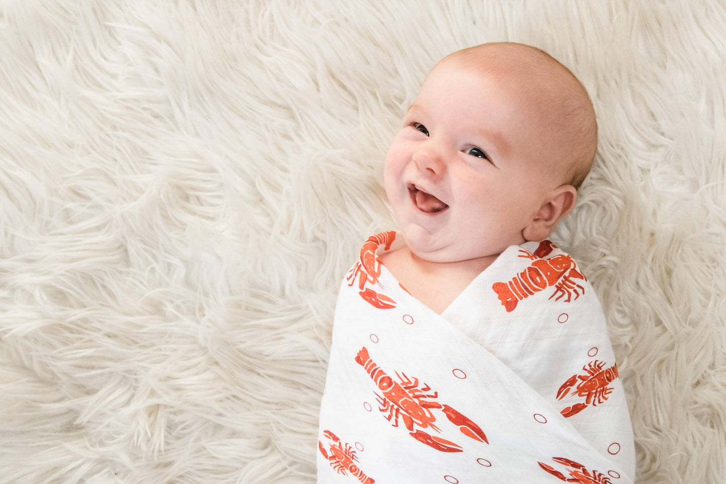 Heads or Tails Swaddle Blanket