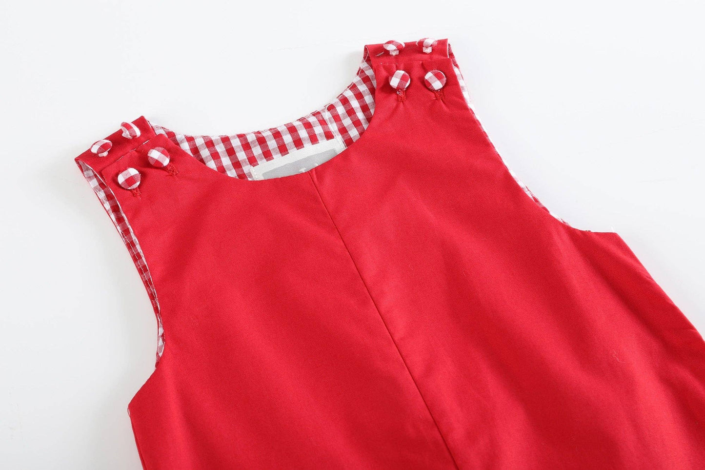 Red Gingham Longall