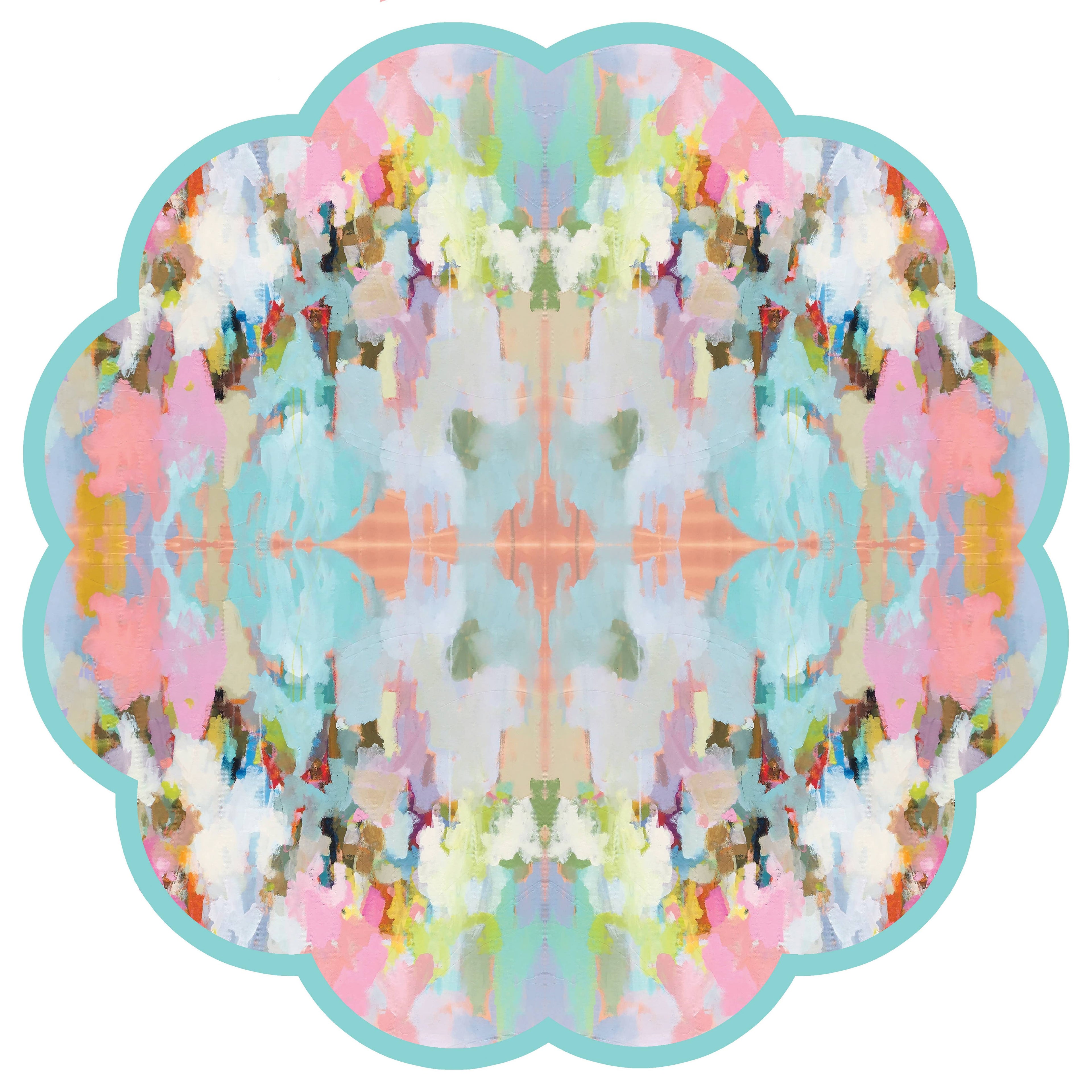 Brooks Avenue x Laura Park Scalloped Paper Placemats