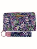 Water Flower Phone Wallet